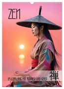 Zen - im Einklang mit Körper und Geist (Wandkalender 2026 DIN A3 hoch), CALVENDO Monatskalender - Renate Utz