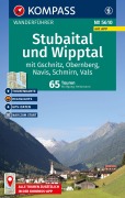 Cover-Bild zum Titel 'KOMPASS Wanderführer Stubaital und Wipptal mit Gschnitz, Obernberg, Navis, Schmirn, Vals, 65 Touren mit Extra-Tourenkarte' von 'Wolfgang Heitzmann'
