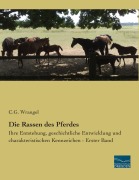 Cover-Bild zum Titel 'Die Rassen des Pferdes' von 'C. G. Wrangel'