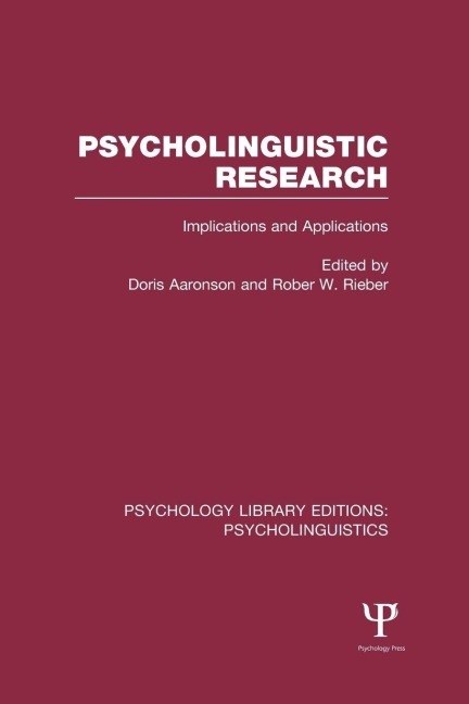 Psycholinguistic Research (PLE - 