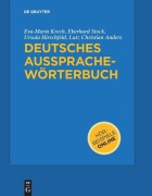 Cover-Bild zum Titel 'Deutsches Aussprachewörterbuch' von 'Eva-Maria Krech, Eberhard Stock, Ursula Hirschfeld, Lutz-Christian Anders'