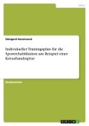 Cover-Bild zum Titel 'Individueller Trainingsplan für die Sportrehabilitation am Beispiel einer Kreuzbandraptur' von 'Edelgard Kaczmarek'
