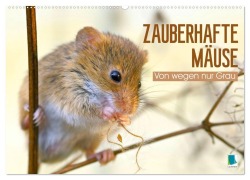 Cover-Bild zum Titel 'Zauberhafte Mäuse: Von wegen nur Grau (Wandkalender 2026 DIN A2 quer), CALVENDO Monatskalender' von 'Calvendo Calvendo'