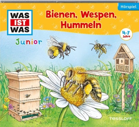 WAS IST WAS Junior Hörspiel. Bienen, Wespen, Hummeln - Christian Hagitte, Simon Bertling