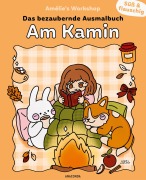 Cover-Bild zum Titel 'Süß und flauschig: Am Kamin - das bezaubernde Ausmalbuch' von ''