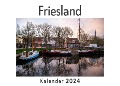 Friesland (Wandkalender 2024, Kalender DIN A4 quer, Monatskalender im Querformat mit Kalendarium, Das perfekte Geschenk) - Anna Müller
