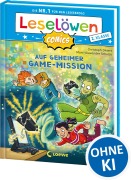 Cover-Bild zum Titel 'Leselöwen Comics 2. Klasse - Auf geheimer Game-Mission' von 'Christoph Dittert'
