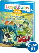 Cover-Bild zum Titel 'Leselöwen Comics 2. Klasse - Auf geheimer Game-Mission' von 'Christoph Dittert'