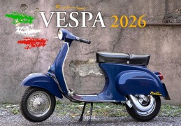Cover-Bild zum Titel 'Vespa Kalender 2026' von 'Dieter Rebmann'