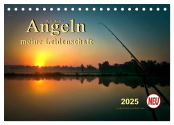 Angeln - meine Leidenschaft (Tischkalender 2025 DIN A5 quer), CALVENDO Monatskalender - Peter Roder