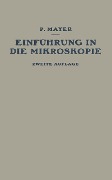 Cover-Bild zum Titel 'Einführung in die Mikroskopie' von 'P. Mayer'