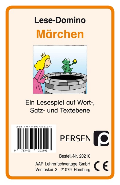 Lese-Domino: Märchen - Klara Kirschbaum, Luise Welfenstein