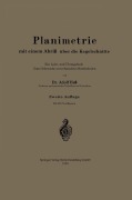 Cover-Bild zum Titel 'Planimetrie mit einem Abriß über die Kegelschnitte' von 'Alfred Hess'