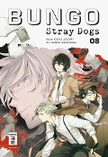 Cover-Bild zum Titel 'Bungo Stray Dogs 08' von 'Kafka Asagiri, Sango Harukawa'