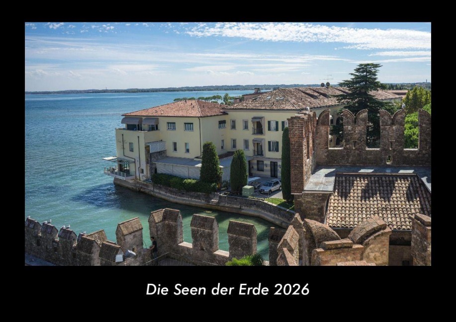 Die Seen der Erde 2026 Fotokalender DIN A3 - Tobias Becker