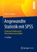 Cover-Bild zum Titel 'Angewandte Statistik mit SPSS' von 'Peter P. Eckstein'