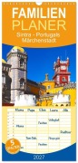Cover-Bild zum Titel 'Familienplaner 2027 - Sintra - Portugals Märchenstadt mit 5 Spalten (Wandkalender, 21 x 45 cm) CALVENDO' von 'Marion Meyer - Stimmungsbilder1'