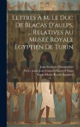 Cover-Bild zum Titel 'Lettres À M. Le Duc De Blacas D'aulps, ... Relatives Au Museé Royale Egyptien De Turin' von 'Jean-François Champollion, Pierre Louis Jean Casimir Bl D'Aulps, Turin Museé Royale Egyptien'