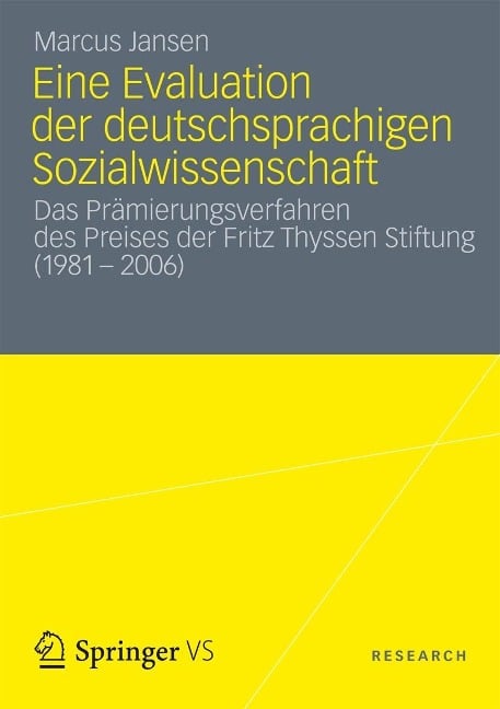 Eine Evaluation der deutschsprachigen Sozialwissenschaft - Marcus Jansen