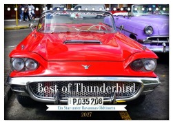 Cover-Bild zum Titel 'Best of Thunderbird - Ein Star unter Havannas Oldtimern (Tischkalender 2027 DIN A5 quer), CALVENDO Monatskalender' von 'Henning von Löwis of Menar'