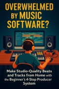 Cover-Bild zum Titel 'Overwhelmed by Music Software? Make Studio-Quality Beats and Tracks from Home with the Beginner's 4-Step Producer System' von 'Desmond Lancaster'