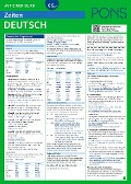 Cover-Bild zum Titel 'PONS Zeiten auf einen Blick Deutsch' von ''