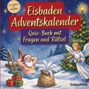 Cover-Bild zum Titel 'Eisbaden-Adventskalender: Quiz-Buch mit Fragen und Rätsel' von 'Schlauvento Interactive'