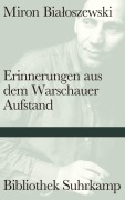Cover-Bild zum Titel 'Erinnerungen aus dem Warschauer Aufstand' von 'Miron Bialoszewski'
