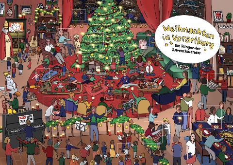 Weihnachten in Vorarlberg. Ein klingender Adventskalender - Vorarlberger Musikmittelschulen