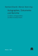 Cover-Bild zum Titel 'Autographen, Dokumente und Berichte' von ''