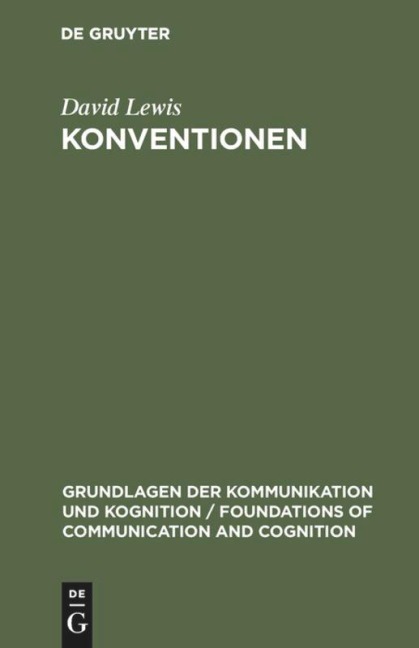 Konventionen - David Lewis
