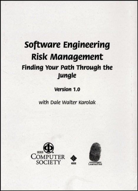 Software Engineering Risk Management - Dale Walter Karolak