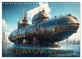 Steampunk Maschinenwelt (Wandkalender 2024 DIN A4 quer), CALVENDO Monatskalender - Renate Utz