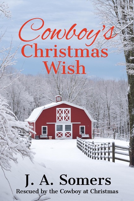 Cowboy's Christmas Wish (Rescued by the Cowboy at Christmas, #4) - J. A. Somers