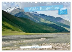Cover-Bild zum Titel 'Wilde Bergwelten in Aserbaidschan (Wandkalender 2026 DIN A3 quer), CALVENDO Monatskalender' von 'Sabine Reuke'