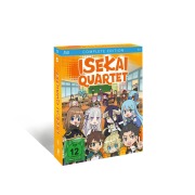 Cover-Bild zum Titel 'Isekai Quartet - 1. Staffel - Gesamtausgabe [Blu-ray]' von ''