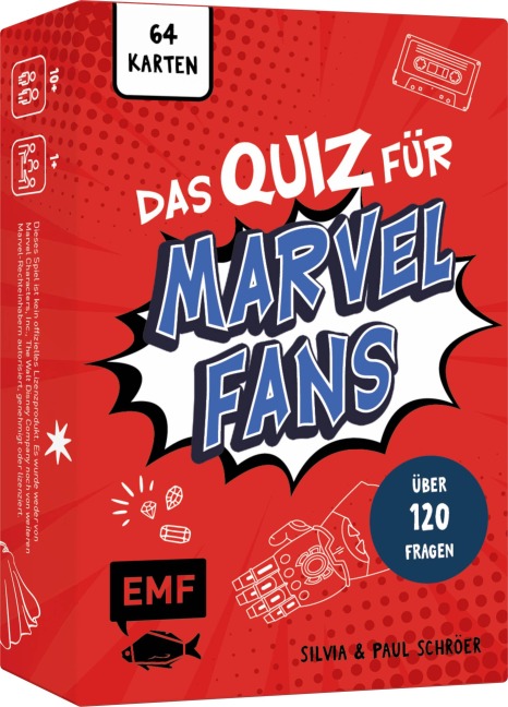 Kartenspiel: Das inoffizielle Quiz für Marvel-Fans - Silvia Schröer, Paul Schröer