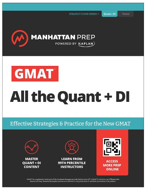 GMAT All the Quant + DI: Effective Strategies & Practice for GMAT Focus + Atlas online - Manhattan Prep