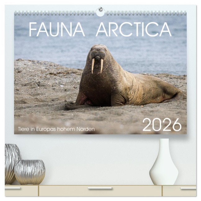 Fauna arctica (hochwertiger Premium Wandkalender 2026 DIN A2 quer), Kunstdruck in Hochglanz - Sebastian Schröder-Esch Schreiter