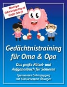 Cover-Bild zum Titel 'Gedächtnistraining für Oma & Opa' von 'Marcel Maack'