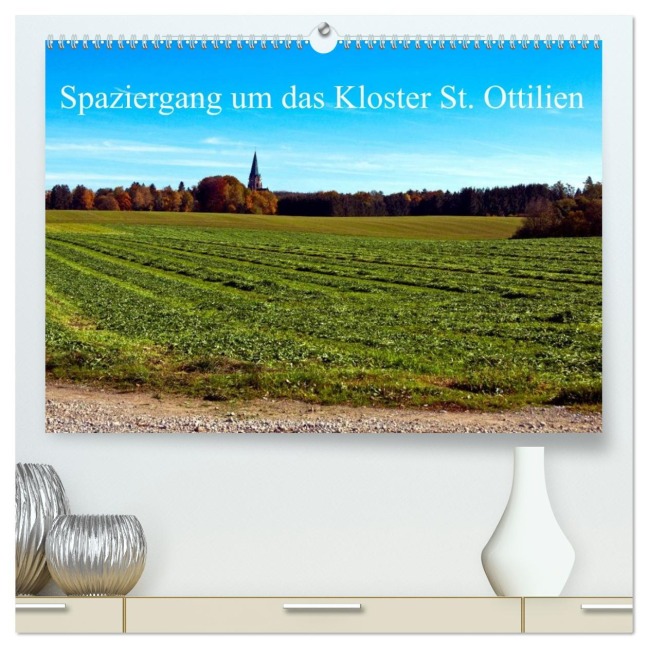 Spaziergang um das Kloster St. Ottilien (hochwertiger Premium Wandkalender 2026 DIN A2 quer), Kunstdruck in Hochglanz - Martina Marten
