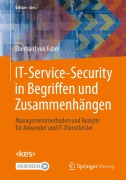 Cover-Bild zum Titel 'IT-Service-Security in Begriffen und Zusammenhängen' von 'Eberhard von Faber'