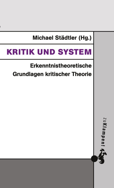 Kritik und System - 