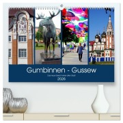 Cover-Bild zum Titel 'Gumbinnen - Gussew. Das neue Gesicht einer alten Stadt (hochwertiger Premium Wandkalender 2026 DIN A2 quer), Kunstdruck in Hochglanz' von 'Henning von Löwis of Menar'