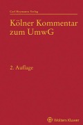 Cover-Bild zum Titel 'Kölner Kommentar zum Umwandlungsgesetz' von 'Hans-Ulrich Wilsing'
