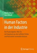 Cover-Bild zum Titel 'Human Factors in der Industrie' von 'Jens Olthoff, Martin Hinsch'