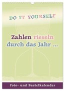 Cover-Bild zum Titel 'Zahlen rieseln durch das Jahr ... (Wandkalender 2026 DIN A3 hoch), CALVENDO Monatskalender' von 'ROTH-Design Bettina Roth'