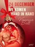 Cover-Bild zum Titel '24 december: We komen hand in hand - een erotische adventskalender' von 'Vanessa Salt'