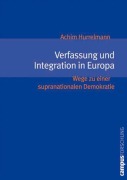 Cover-Bild zum Titel 'Verfassung und Integration in Europa' von 'Achim Hurrelmann'