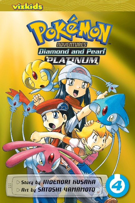 Pokémon Adventures: Diamond and Pearl/Platinum, Vol. 4 - Hidenori Kusaka